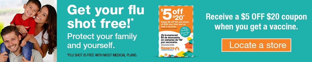 Get your flu shot free, with most medical plans. Receive a $5 off $20 coupon when you get a vaccine. Click to locate a store.