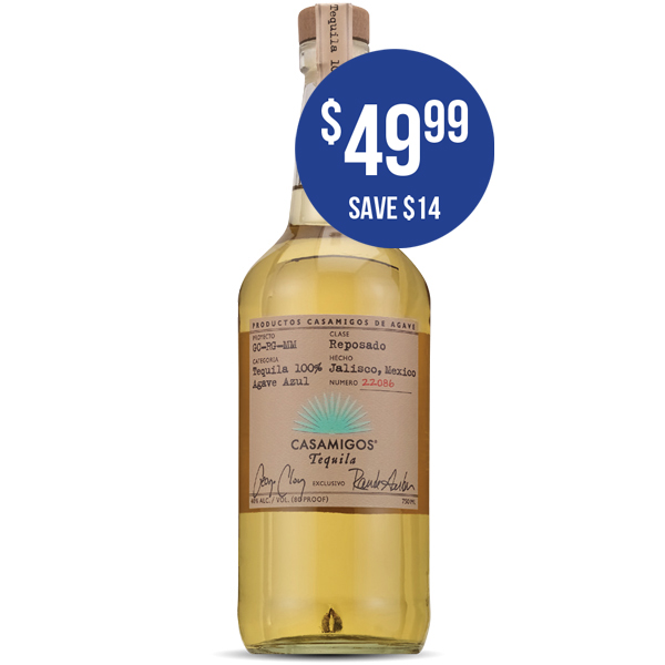 CASAMIGOS Tequila Reposado 750ml at $49.99