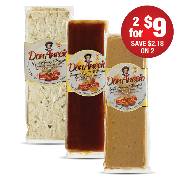 Don Anecio Turron at 2 for $9