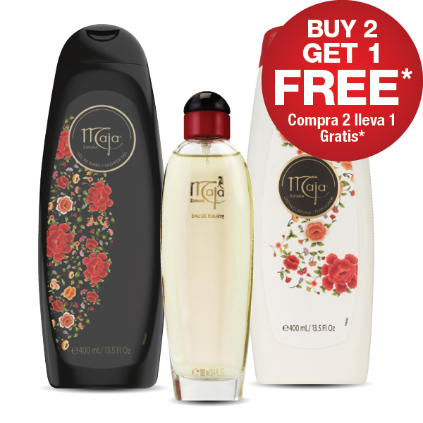 Select Maja Products at buy 2 get 1 free