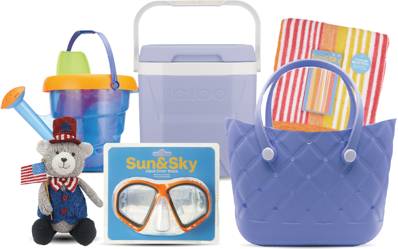 4th of July Products assortment