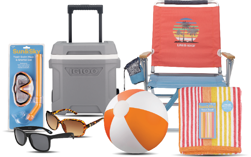 4th of July Products assortment