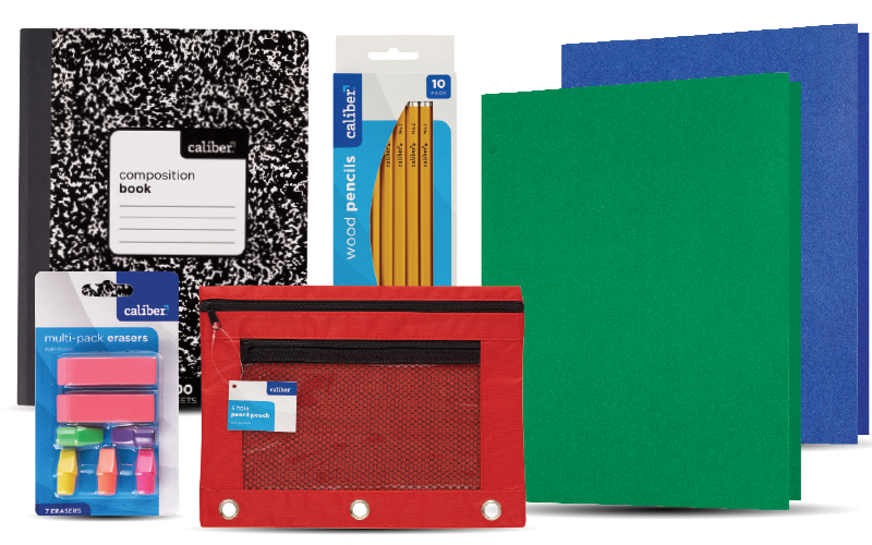 Back to School Products Assortment