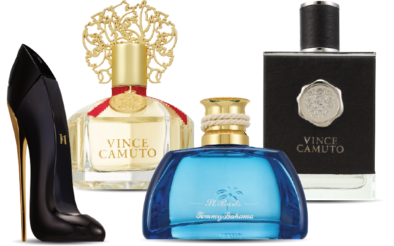 Selección de fragancias de diseñador de Navarro