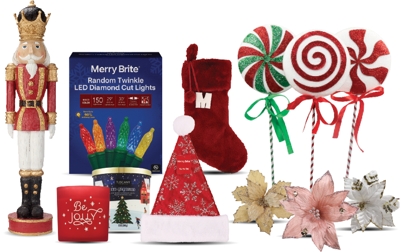 Navarro Christmas product assortment