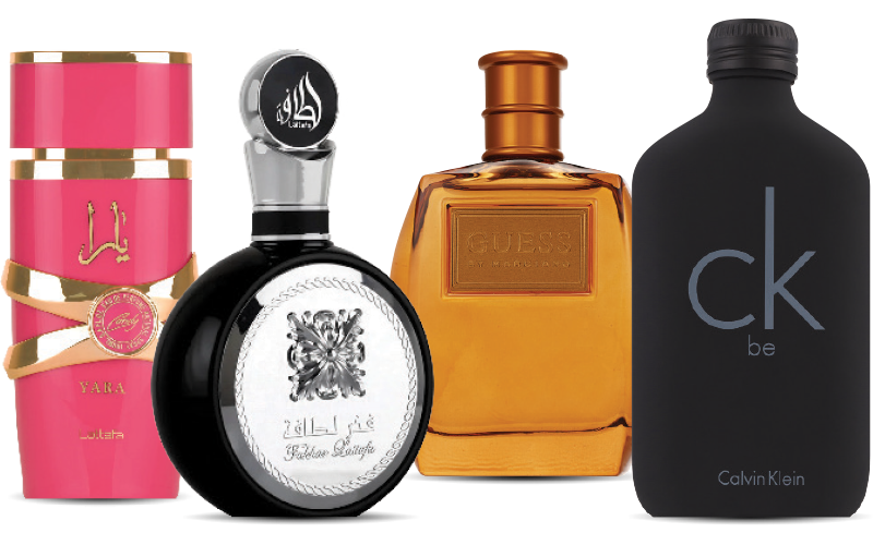 Selección de fragancias de diseñador de Navarro