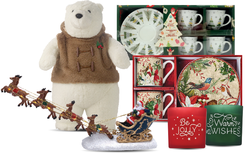 Navarro christmas product assortment