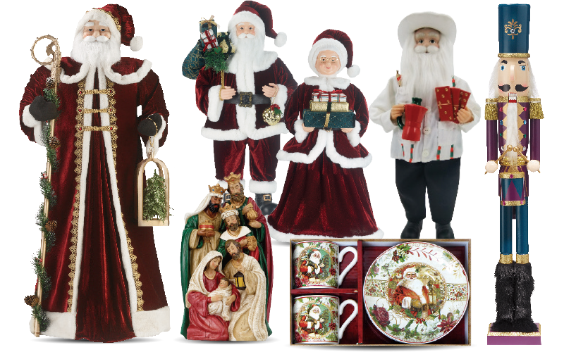 Variedad de productos de Navidad