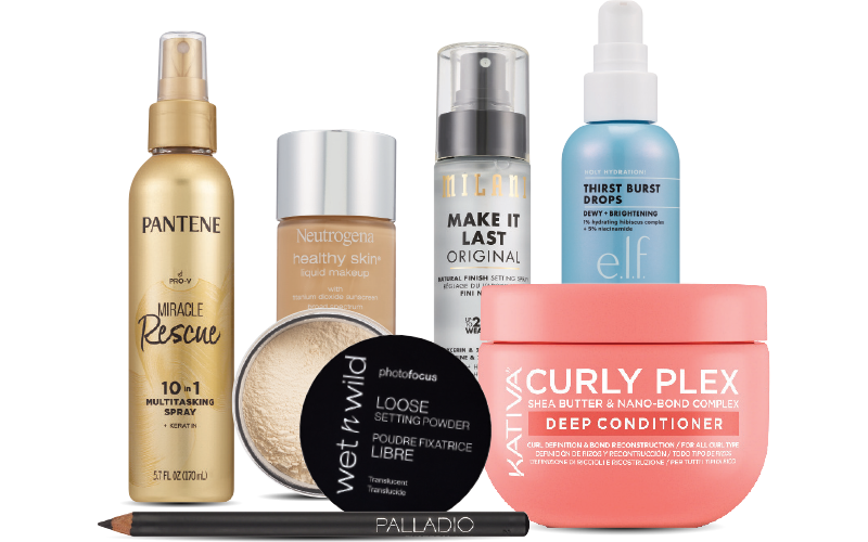 Selection of products for Epic Beauty Sale