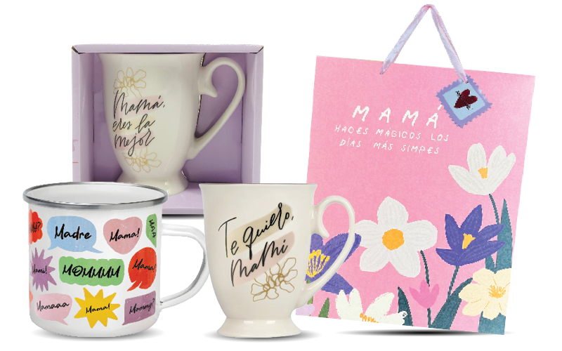 Variedad de Regalos para el dia de las madres