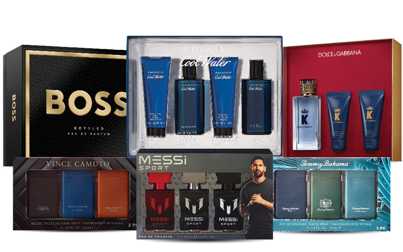 Assortment of Navarro Fragrance Gift sets for father's day