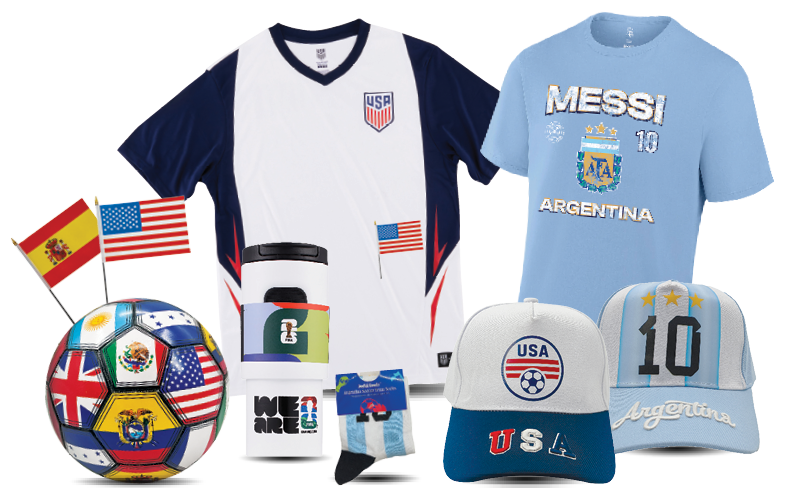 Variedad de productos de Futbol