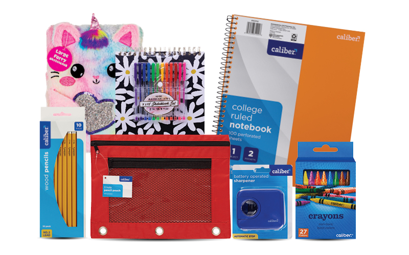 Back to School Products Assortment